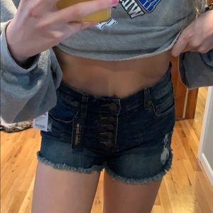 Jean Shorts NWT
